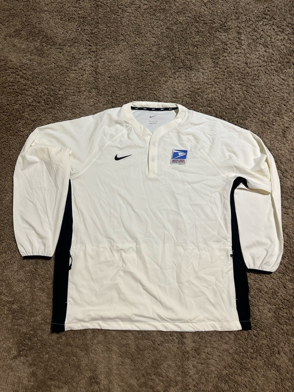 Vintage Nike USPS windbreaker pullover shirt 00s size xl